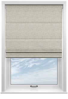Melrose (Blackout), Wheat - Motorised Roman Blind